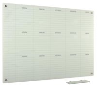 Glassboard 3-Wochen Mo-Fr 100x150 cm