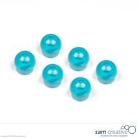 Kugelmagnete 15mm blau