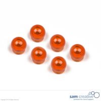 Kugelmagnete 15mm orange