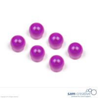 Kugelmagnete 15mm lila