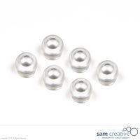 Kugelmagnete 15mm transparent