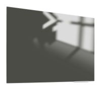 Whiteboard Glas Elegance Grau 90x120 cm