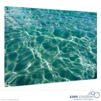 Glasboard Solid Ambience Wasser 45x60 cm