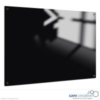 Glassboard Solid schwarz magnetisch 120x240 cm