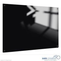 Glassboard Solid schwarz magnetisch 100x200 cm