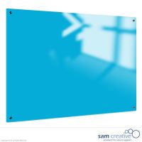 Glassboard Solid Eis blau magnetisch 90x120 cm