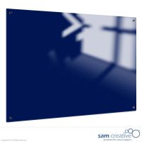 Glassboard Solid Marine blau magnetisch 45x60 cm