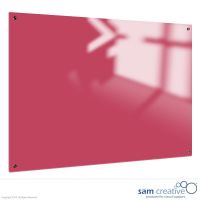 Glassboard Solid Candy pink magnetisch 100x150 cm