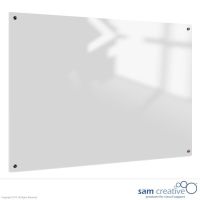 Glassboard Solid Clear weiß magnetisch 100x200 cm